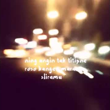 Status Whatsapp lintange ati lyrik #coverlirik #lintangeati #statuswa