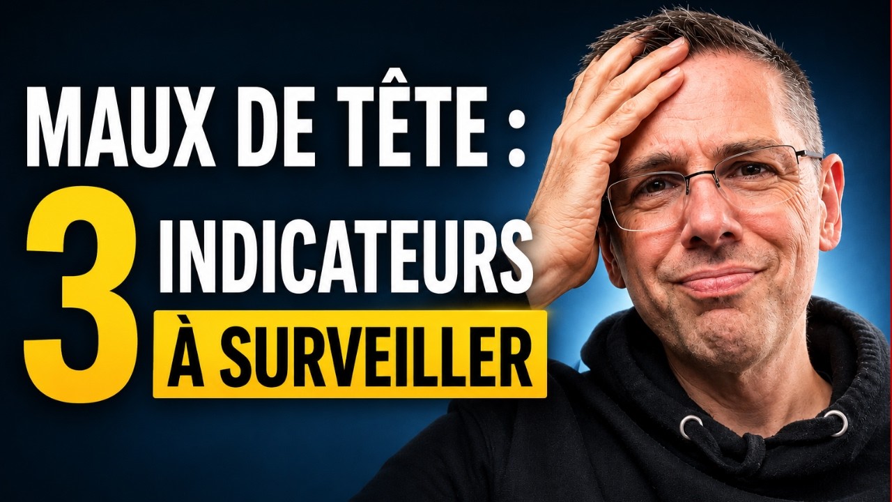 Maux de tête : les 3 indicateurs à surveiller (capsule express)