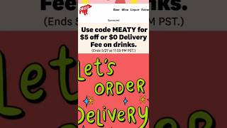 On the Drizly app #drizly #cocktailsforyou #cocktails #delivery #deal #promocode #freedelivery #code