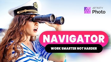 Go beyond zoom and pan! Level up your workflow by using the NAVIGATOR panel in Affinity photo.