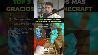 TOP 5 MOMENTOS MAS GRACIOSOS DE MINECRAFT!