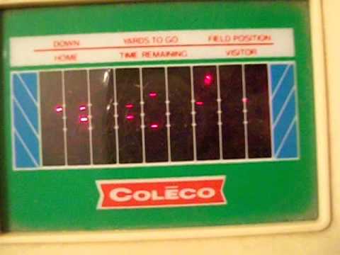 coleco handheld football