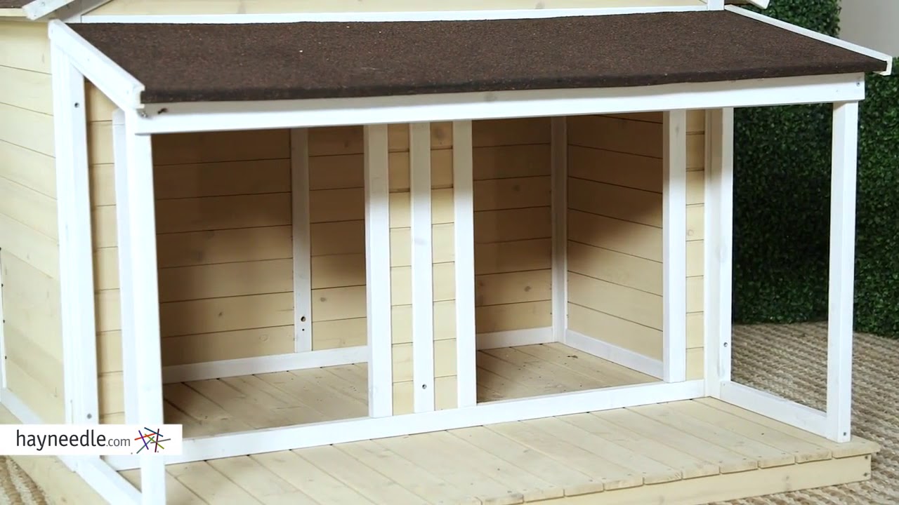 boomer and george duplex dog house