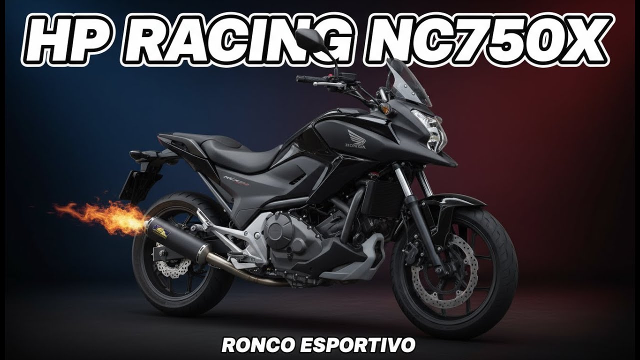 Testei a Ponteira HP Racing Megaphone para a NC750x! Me Arrependi? 😳
