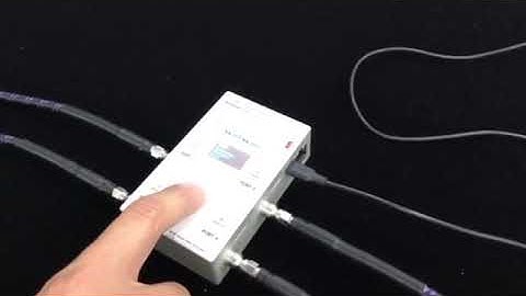 (Rohde & Schwarz VNA)Automatic Calibration Module - (3-1) Two-Channel Calibration