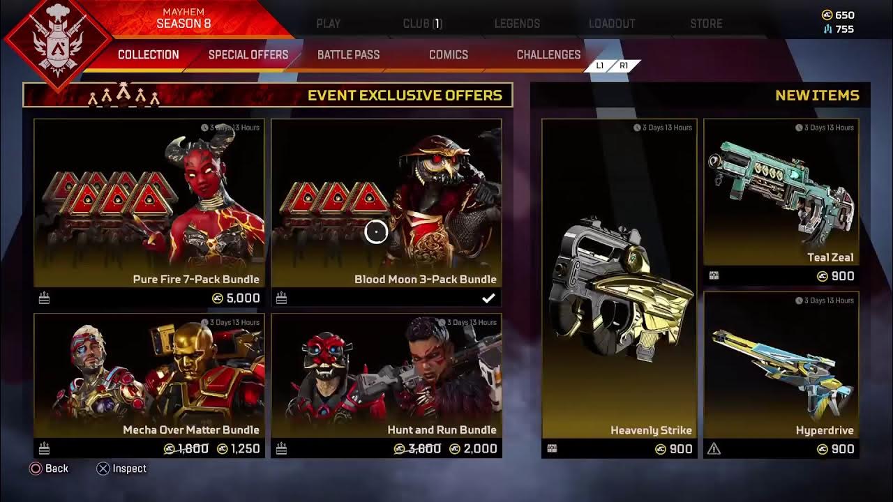 Apex Legends opening my anniversary crates YouTube