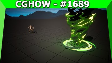 Shooting Tornado in Unreal Engine 5.4 Niagara 👉 Trailer
