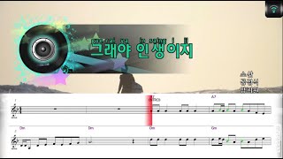 [매직씽아싸노래방] 양지원 (YANG JI WON)  - 그래야인생이지 노래방(karaoke) | MAGICSING