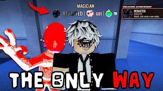 The ONLY WAY To Get The REDACTED BADGE in DOORS THE ARCHIVES UPDATE | Redacted Badge Guide #doors