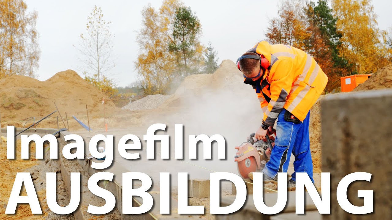 Imagefilm AUSBILDUNG / Tief-und Rohrleitungsbau