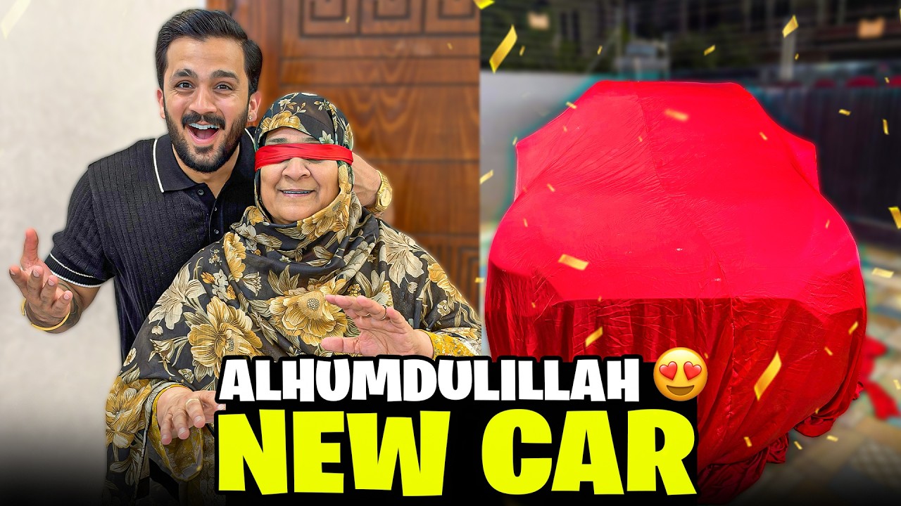 Finally New Car surprise revealed😱Last night in Lhr,Amma gone emotional😭