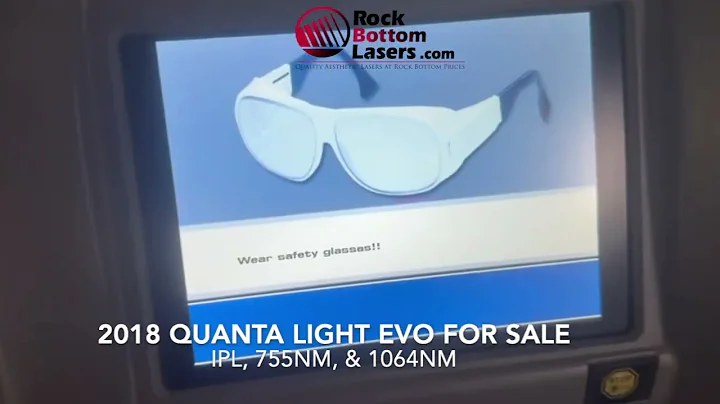 2018 Quanta Light Evo Series Laser For Sale