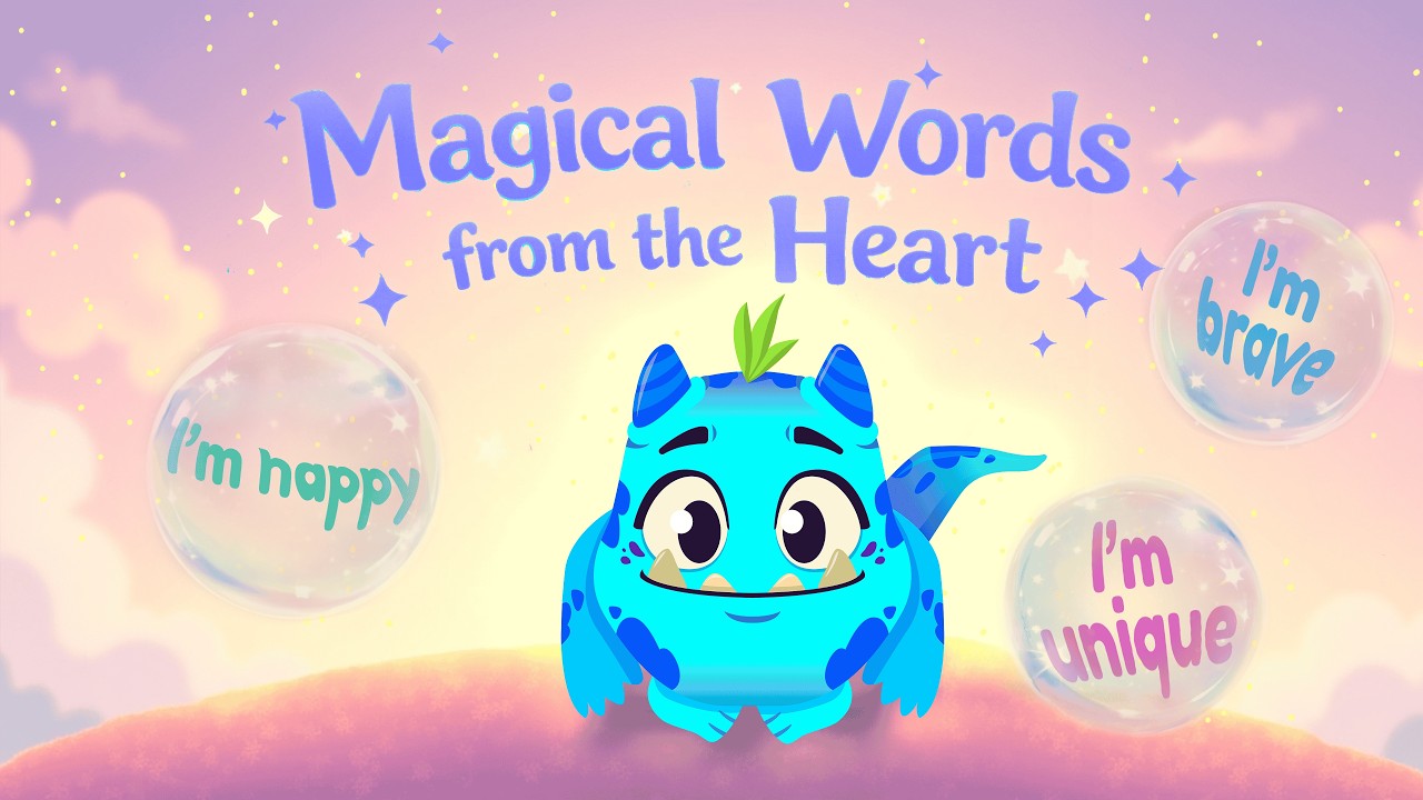 ✨ Magical Words from the Heart | Calm Affirmations for Kids to Sleep