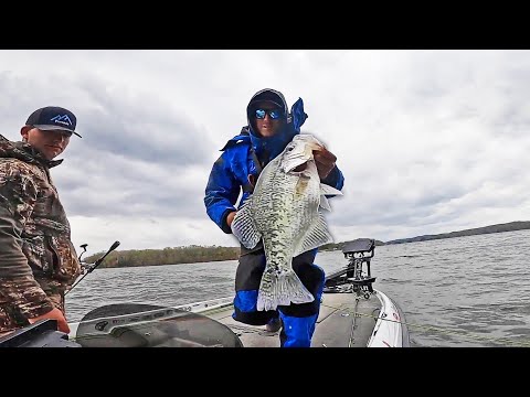 Are LONG Crappie Rods better for Crappie Fishing? (Watts Bar Lake ep.3) 