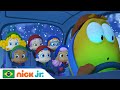 Bubble Guppies | Cante junto a canção de natal do passeio de trenó dos Guppies! | Nick Jr.