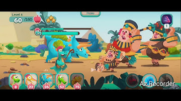 Dino Bash 2 Travel Through Time Island 5 Level 1