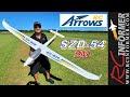 Arrows nouveau planeur szd54 2 m dballez volez et reboxez par rcinformer