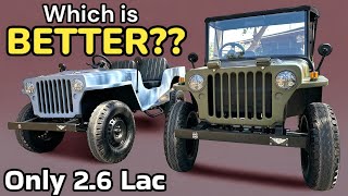Download lagu Which one is BETTER | JEEP WITH ROOF VS WITHOUT | ELECTRIC JEEP | GREEN MASTER