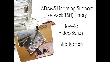 100: LSN Library, How-To Video Series - Introduction