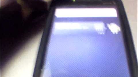 Android 2.3 Gingerbread Screen-off animation on the EVO 4G