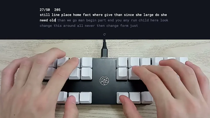 The Uni v4 Typing Test