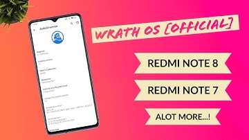 [OFFICIAL] Wrath OS for Redmi Note 8, Note 7 , Poco F1 , K20 Pro & More | A very Good ROM