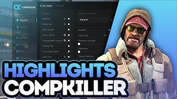 CS2 HVH HIGHLIGHTS ft. compkiller.net | FREE CONFIG