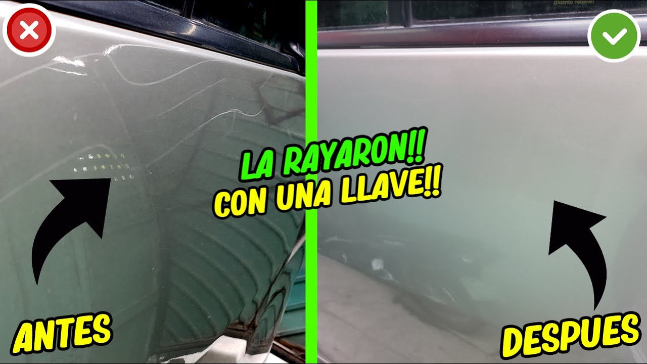 Cómo eliminar los rayones del auto sin gastar mucho dinero, ni llevarlo al  mecanico?, carro, trucos caseros, EVAT, Datos lr