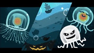 Dia das Bruxas nos jogos conhecidos do Google Doodle