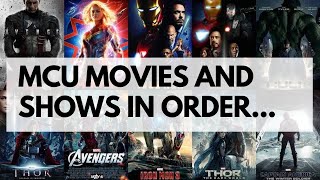 How to Watch ALL Marvel Movies AND Shows in Release and Chronological Story Order