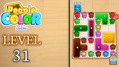 People Color Jam Level 31 walkthrough solution 