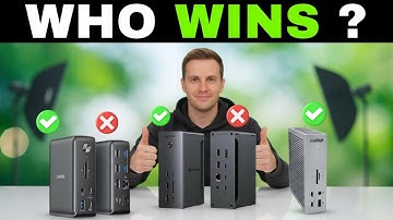 ✅ 7 Best Laptop Docking Stations [2025] USB-C Hub, Dual Monitor, Thunderbolt 4 for Mac & Windows