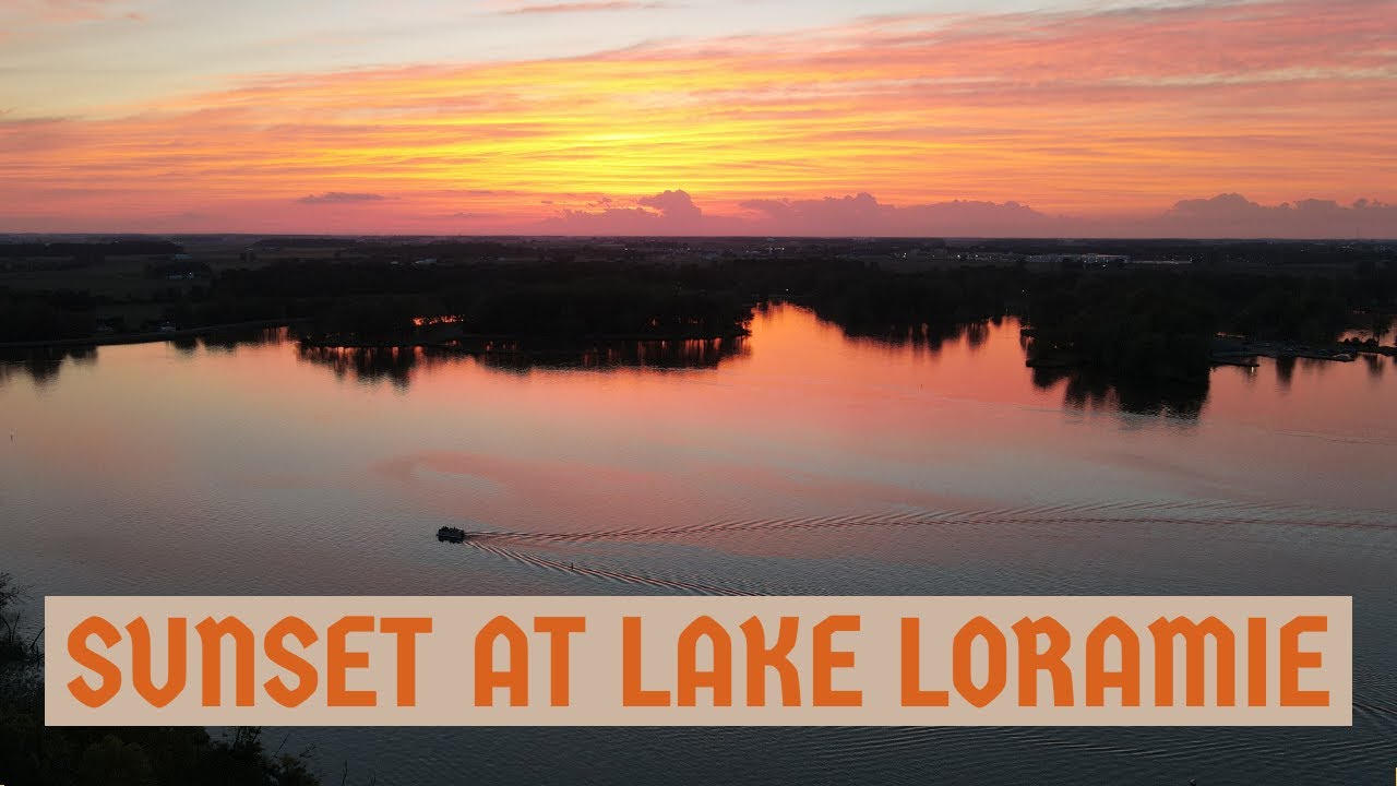 Lake Loramie aerial tour by Mavic Air 2 YouTube