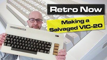 How to Build a Commodore VIC-20 from Salvaged Parts
