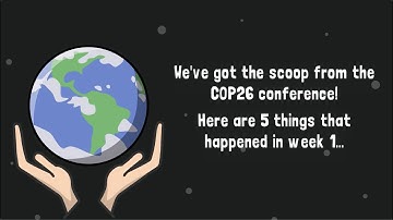 COP26: 5 key things that happened in week 1 🌍 | VideoScribe