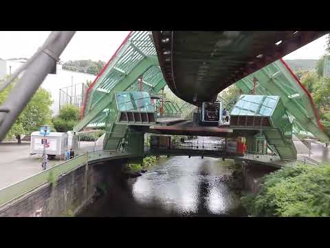 20220725 Oberbarmen Vohwinkel 30 Minuten mit der Schwebebahn / 30 minutes with flying Railway