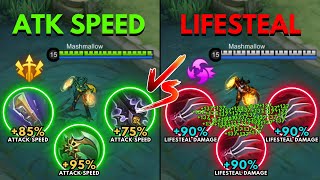 Karrie Attack Speed Build vs Karrie Lifesteal Build