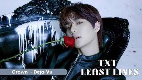 every TXT MV but only the one with the least lines