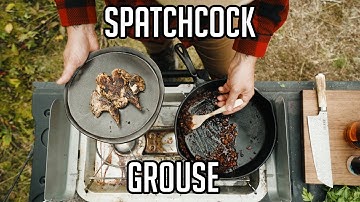 Easy + Delicious Spatchcock Grouse Recipe
