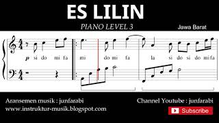 Download Lagu notasi balok es lilin - piano grade 3 - lagu daerah jawa barat - instrumental MP3