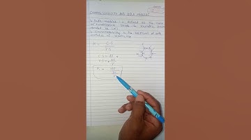 Compressibility and bulk modulus, (05)