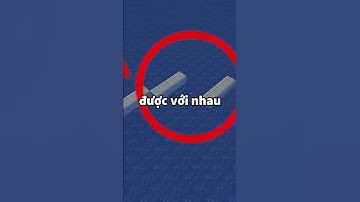 Xây vòng tròn từ khối vuông trong Minecraft? #minecraft #shorts