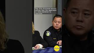Vallejo s and advocates clash over badge bending police reform during town hall meeting