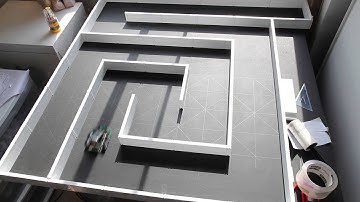 Micromouse Sun Light influence 1, Speed Run