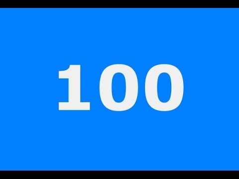 100 Countdown w/Beeps - YouTube