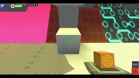 I have reached 1000 blocks of cube gun in kogama