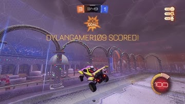 Rocket League®  (I RAGE QUIT A 1V3 VS BOTS-1v1 Against a Bot)