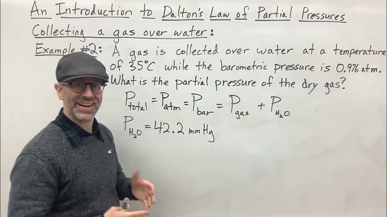 An Introduction to Dalton's Law of Partial Pressures Collecting gas