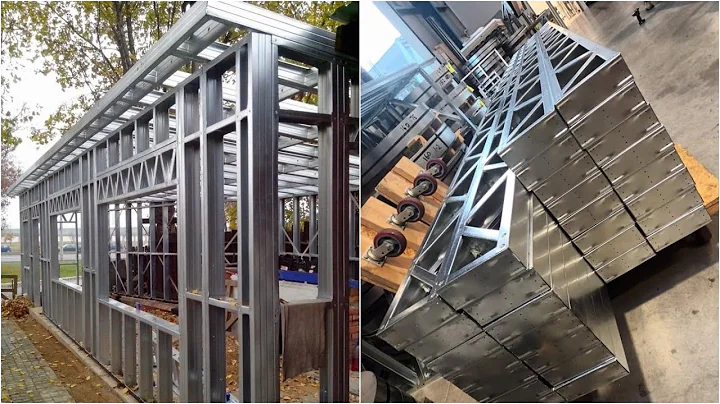 Light gauge steel building system with lightweight concrete insulation