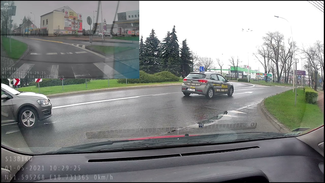 Sieradz; Plac Wojewódzki i Rondo L. Kaczyńskiego